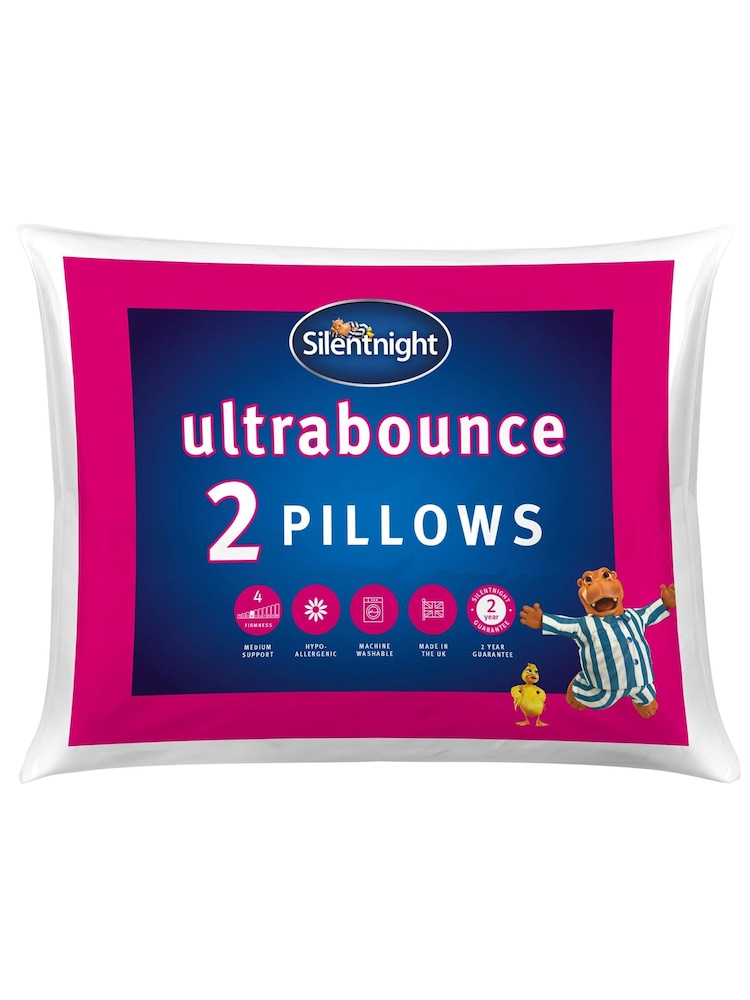 Pack de 2 almohadas Ultrabounce de Silentnight - Imagen 2 de 4