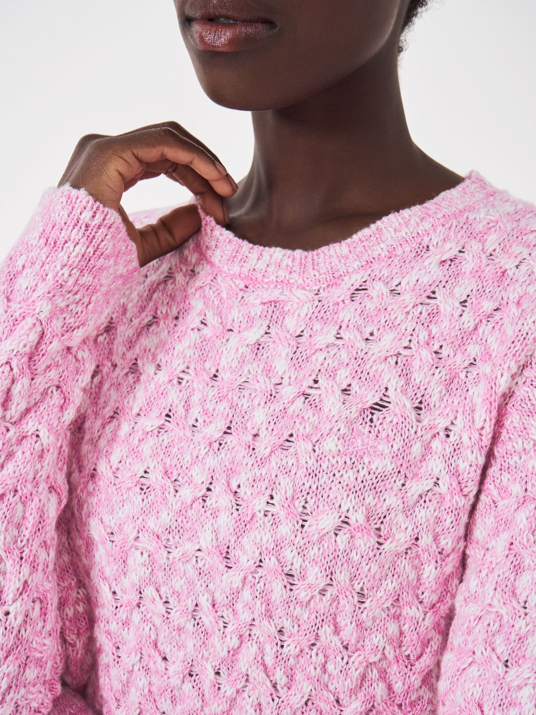 Buy Crew Clothing Twist Yarn Cable Crew Neck Jumper from Next Luxembourg