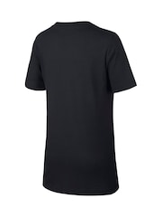 Nike Black 100% Cotton Futura T-Shirt - Image 6 of 6