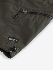 Khaki Green Utility Cargo Shorts - Image 8 of 8