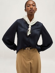 Hobbs Blue Kathleen Blouse - Image 4 of 5