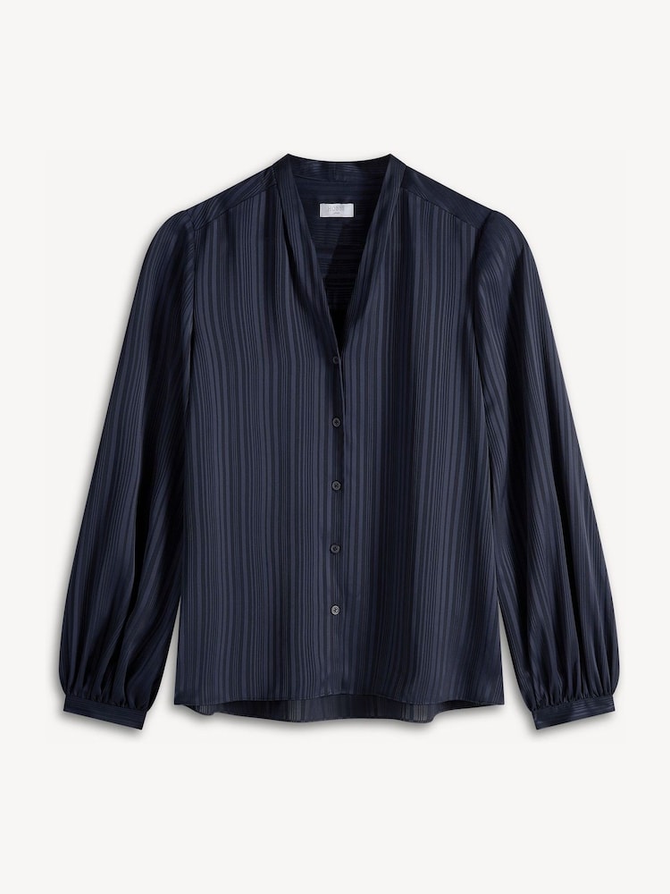 Hobbs Blue Kathleen Blouse - Image 5 of 5 Hobbs Blue Kathleen Blouse - Image 5 of 5