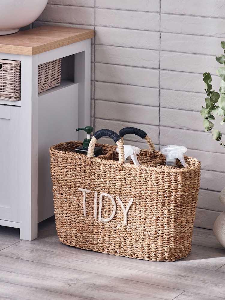 Natural Seagrass Storage Basket - Image 1 of 4