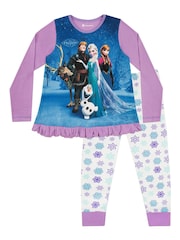 بيجامة بطبعة Disney Princess Frozen من القطن 100% من Character - صورة 1 من 7