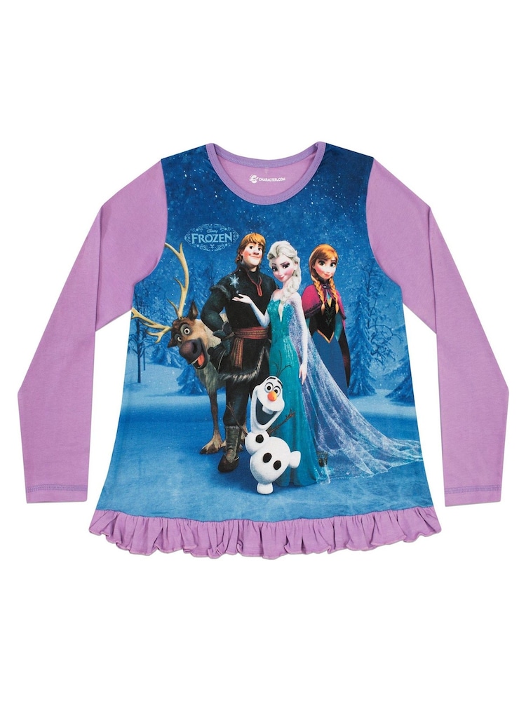 بيجامة بطبعة Disney Princess Frozen من القطن 100% من Character - صورة 2 من 7