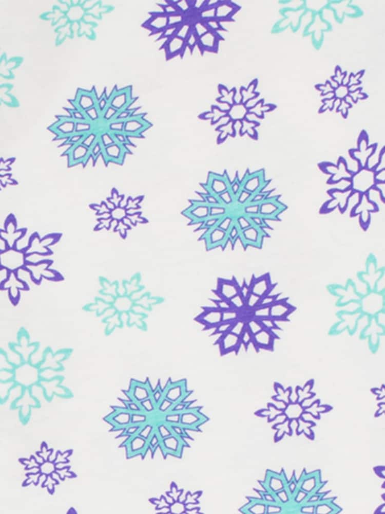 Character White Disney Princess Frozen 100% Cotton Pyjamas - Image 5 of 7