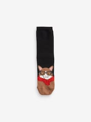 Glam Cats Ankle Socks 5 Pack - Image 4 of 6