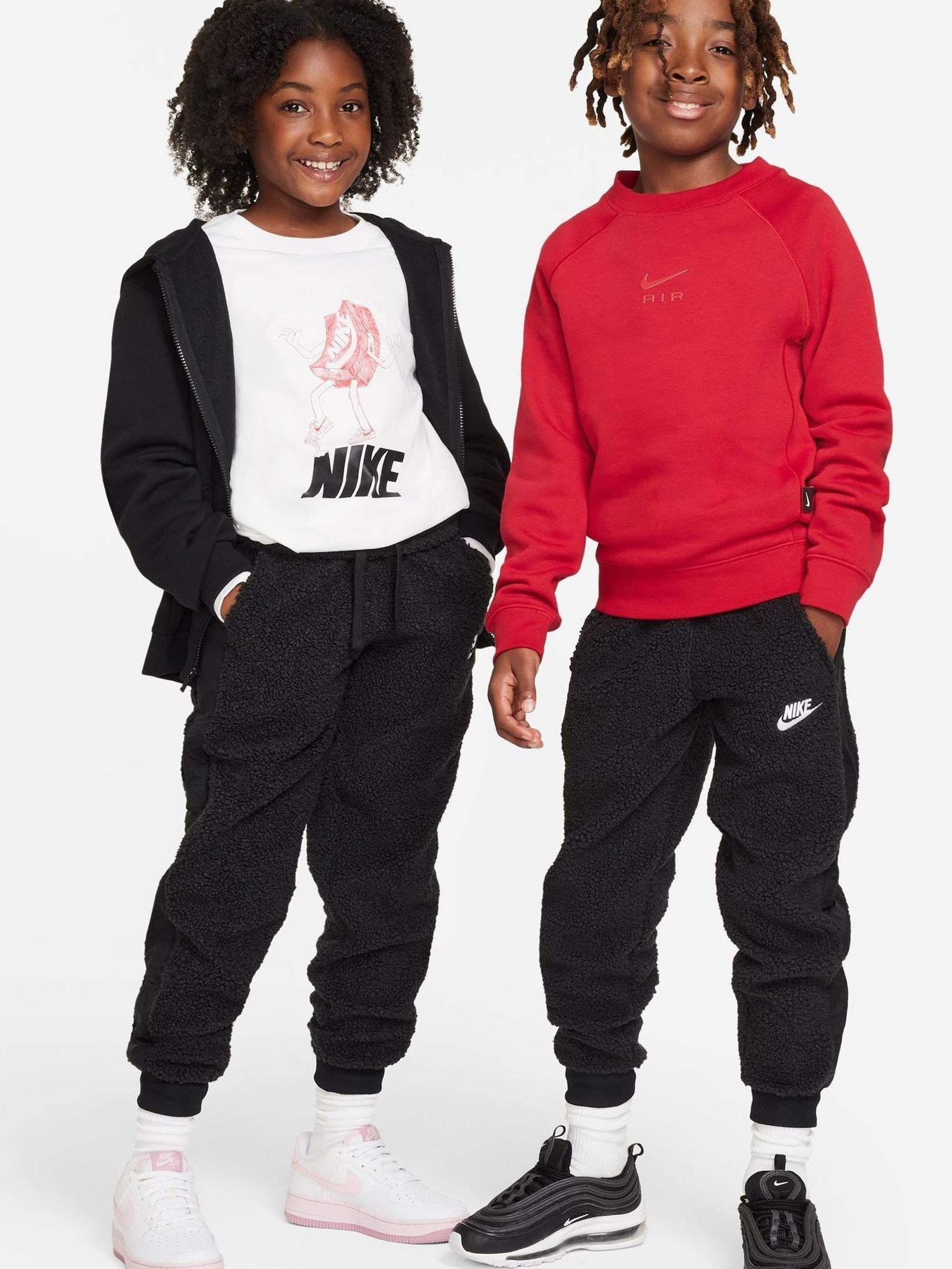 Buy Nike Black Club Fleece Winterized Cosy Borg Joggers from Next Luxembourg