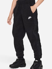 Nike Black Club Fleece Winterized Cosy Borg Joggers - Image 4 of 8