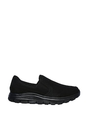 Skechers Black Cozard Slip-On Slip Resistant Work Womens Shoes - Image 1 of 3