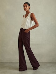 Reiss Berry Gabi Flared Suit Trousers - Image 1 of 5