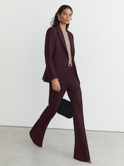 Reiss Berry Gabi Flared Suit Trousers - Image 6 of 8