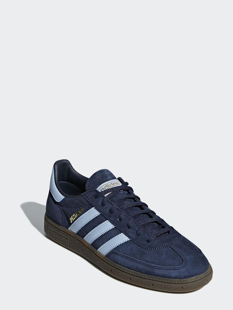 adidas Originals Navy Handball Spezial Trainers - Image 3 of 7