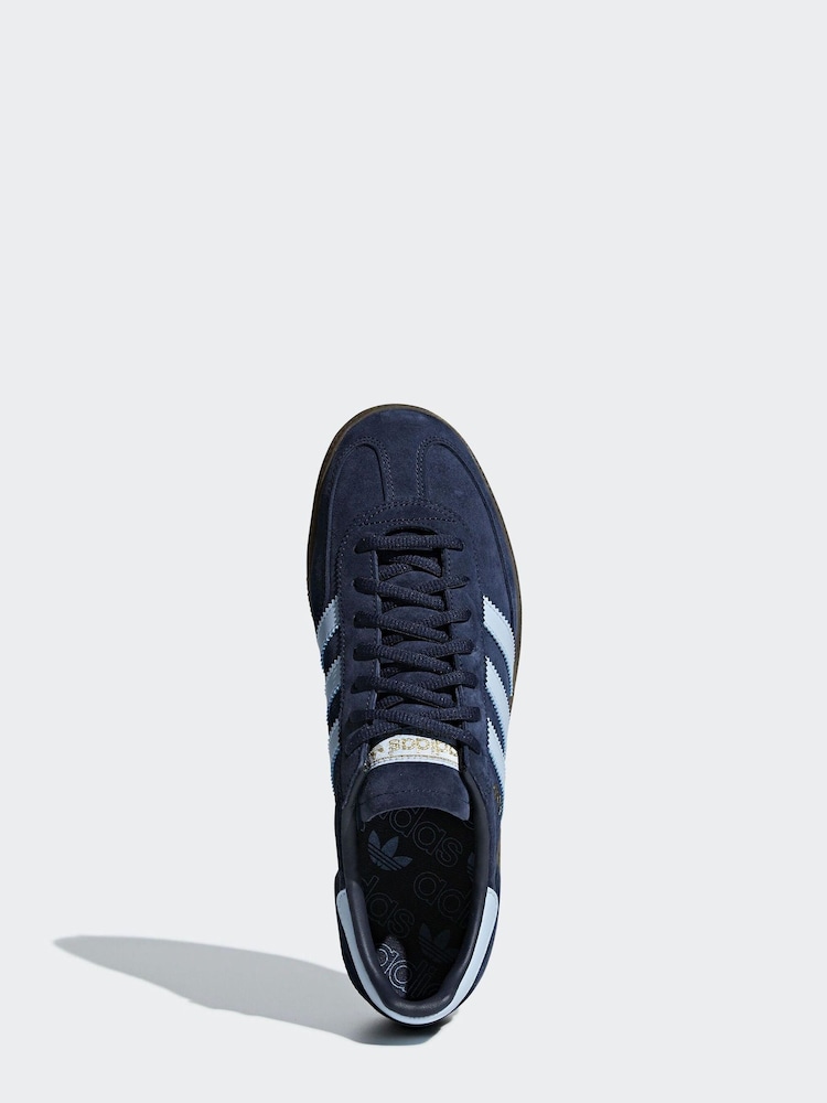 adidas Originals Navy Handball Spezial Trainers - Image 5 of 7