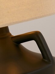Searchlight Black Wallflower Urn Table Lamp - Image 2 of 4