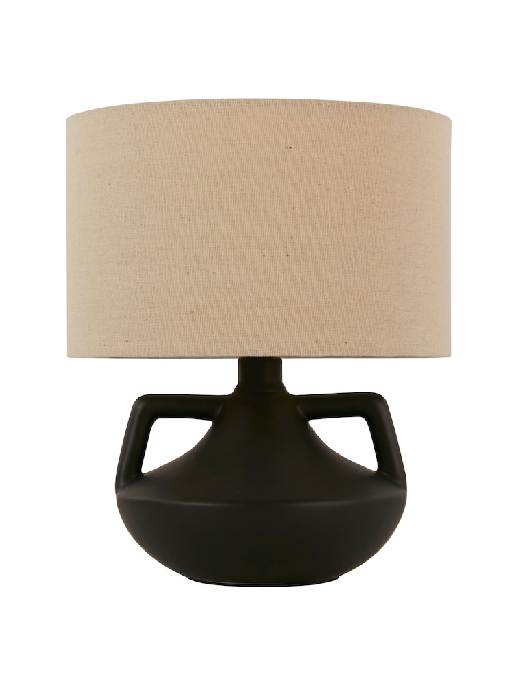 Searchlight Black Wallflower Urn Table Lamp - Image 4 of 4
