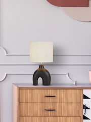 Searchlight White Poppy Urn Table Lamp - Image 1 of 4