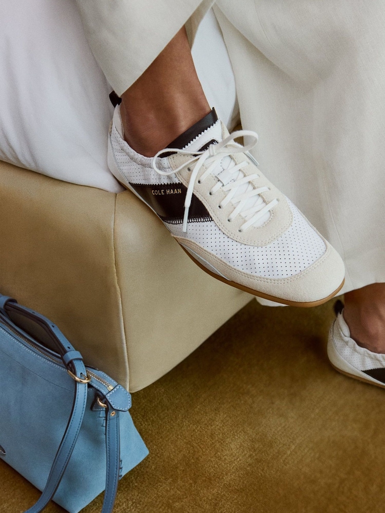 Cole Haan White GrandPro Travina Trainers - Image 1 of 7 Cole Haan White GrandPro Travina Trainers - Image 1 of 7
