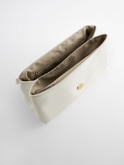 White Oversized White Clutch Bag - Image 4 of 7