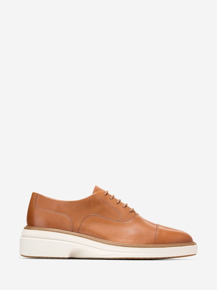 Cole Haan Brown Original Grand City Spectre Oxfords Shoes - Image 1 of 6 Cole Haan Brown Original Grand City Spectre Oxfords Shoes - Image 1 of 6
