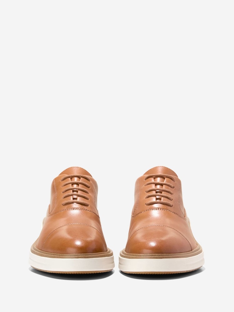 Cole Haan Brown Original Grand City Spectre Oxfords Shoes - Image 2 of 6 Cole Haan Brown Original Grand City Spectre Oxfords Shoes - Image 2 of 6
