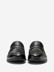 Cole Haan Black Wyeth Grand Penny Loafers - Image 3 of 6