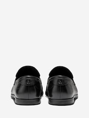 Cole Haan Black Wyeth Grand Penny Loafers - Image 4 of 6