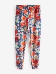 Laura Ashley Navy Dahlia Print Pyjamas - Image 8 of 9