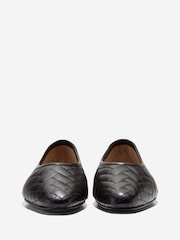 Cole Haan Black Jasleen Quilted Ballet Flats - Image 3 of 6