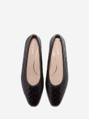 Cole Haan Black Jasleen Quilted Ballet Flats - Image 5 of 6