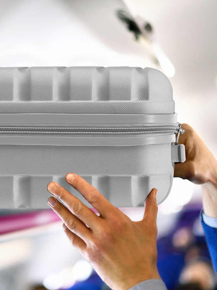 Flight Knight 45x36x20cm EasyJet Underseat 4 Wheel ABS Hard Case Cabin Carry On Hand Luggage - Image 5 of 7