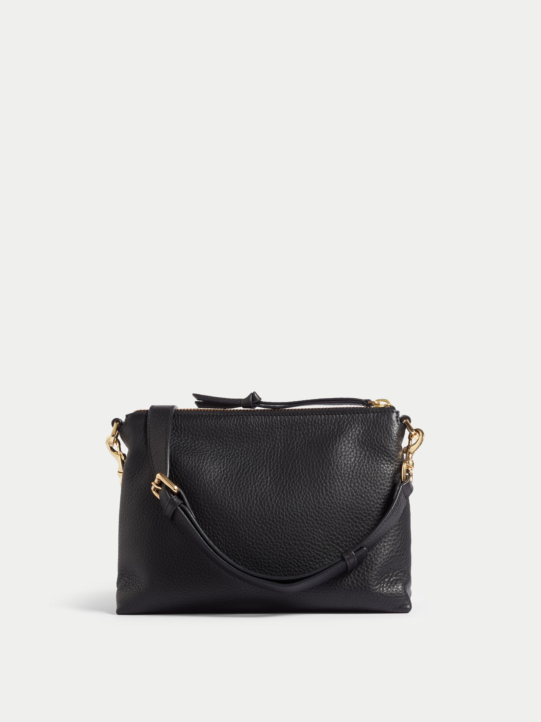 【SATIIIZ】Beckins Leather Crossbag Black Leather Bag, Cross Bady Bag, - Etsy