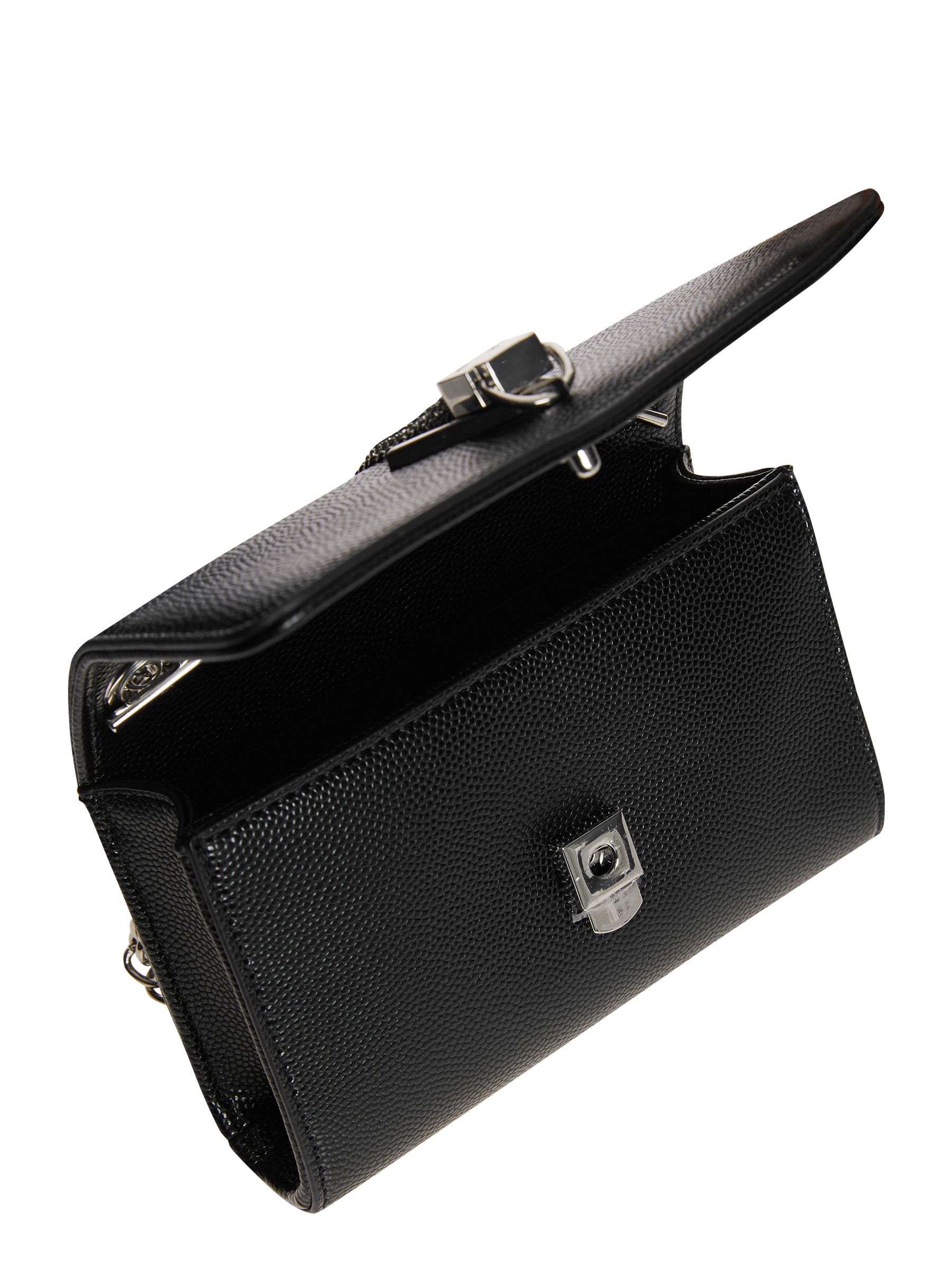 Valentino Bags Black Cross Body Divina Tassel Bag ONE Womens