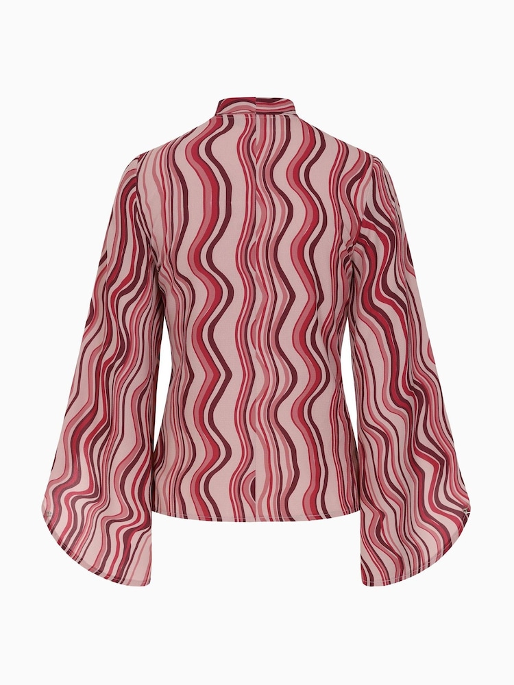 Hot Squash Statement Sleeve Blouse with Bow Ties - Bild 7 von 7 Hot Squash Statement Sleeve Blouse with Bow Ties - Bild 7 von 7