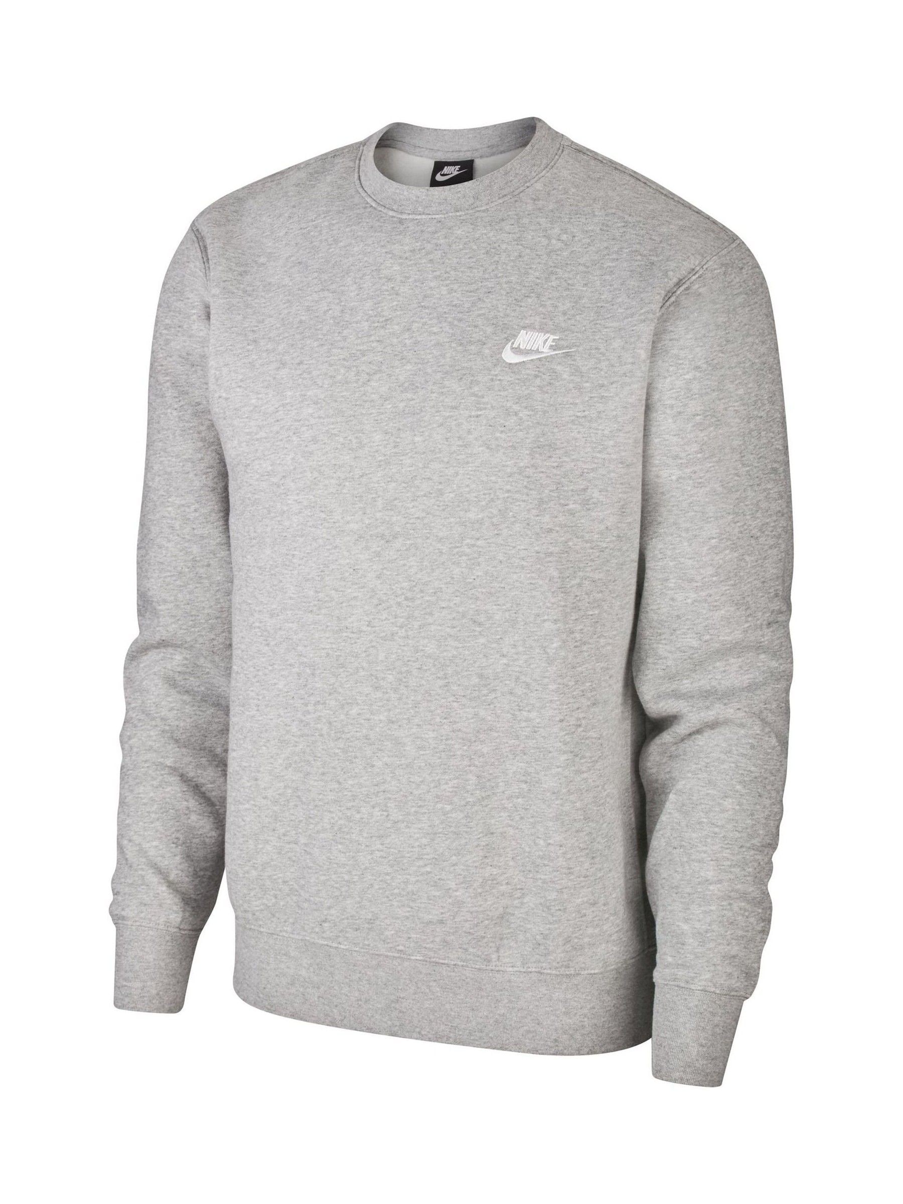 Buy Nike Grey Club Crew Sweatshirt from Next Ireland
