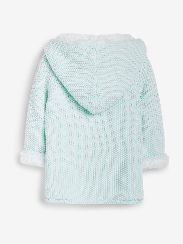 The Little Tailor Baby 100% Cotton Plush Lined Pixie Pram Coat - Image 2 of 4 The Little Tailor Baby 100% Cotton Plush Lined Pixie Pram Coat - Image 2 of 4