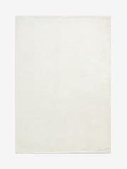 Light Natural Plush Faux Fur Rug - Image 6 of 6