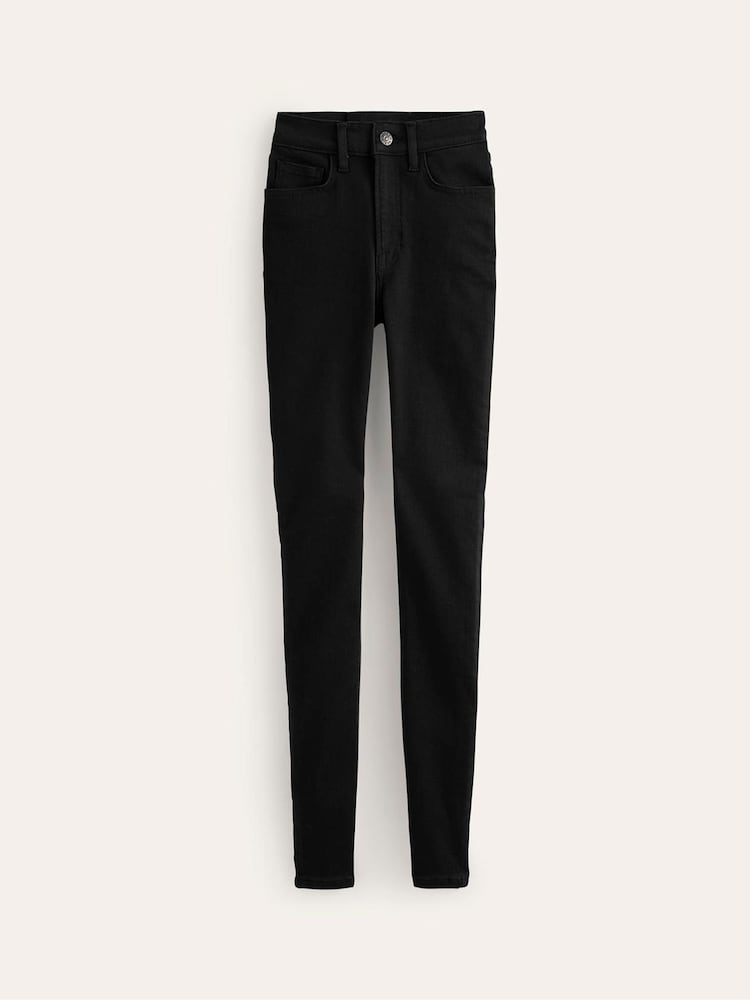 Boden Black High Rise Skinny Jeans - Image 6 of 6