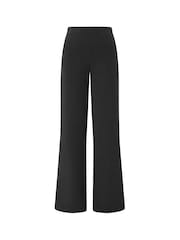 Hot Squash Black Smart Wideleg Trousers - Image 3 of 3