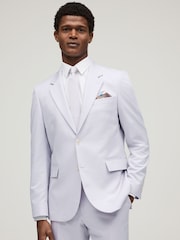 Lilac Purple Slim Fit Motionflex Stretch Suit Jacket - Image 1 of 9