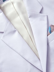 Lilac Purple Slim Fit Motionflex Stretch Suit Jacket - Image 6 of 9