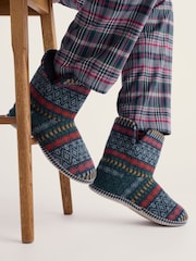 أزرق دنيم - Seasalt Cornwall Northaway Slippers - صورة 3 من 4