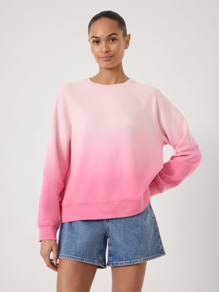 Hush Aven Ombre Cotton Sweatshirt - Imagen 1 de 5