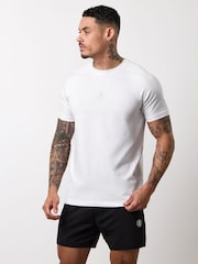 Gym King White Pro Logo T-Shirt - Image 1 of 4