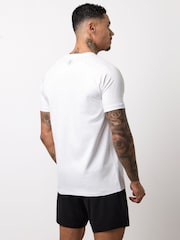 Gym King White Pro Logo T-Shirt - Image 2 of 4