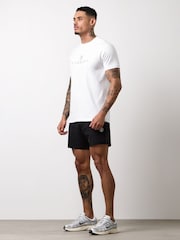Gym King White Pro Logo T-Shirt - Image 3 of 4