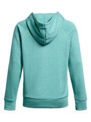 Under Armour Blue Rival Fleece Hoodie - Image 5 of 5