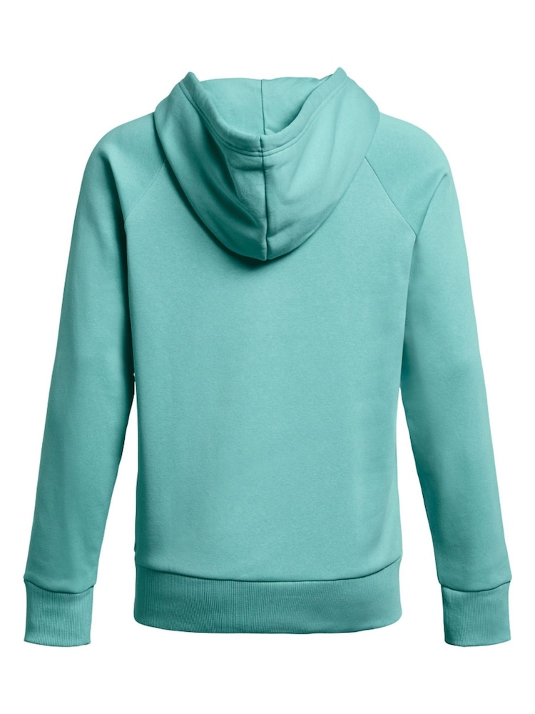 Under Armour Blue Rival Fleece Hoodie - Image 5 of 5