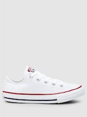 أبيض - حذاء رياضي للأطفال Chuck Taylor All Star Ox من Converse  - صورة 1 من 4