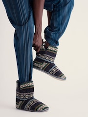 أزرق - Seasalt Cornwall Northaway Slippers - صورة 1 من 3